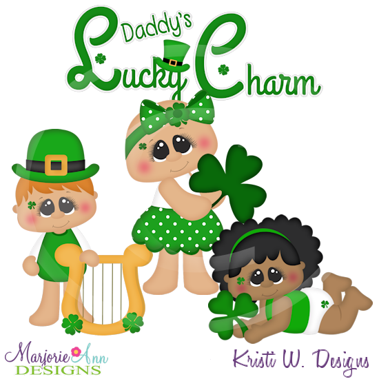 Daddy's Lucky Charm Cutting Files-Includes Clipart - Click Image to Close